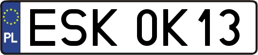 ESK0K13