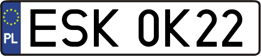 ESK0K22