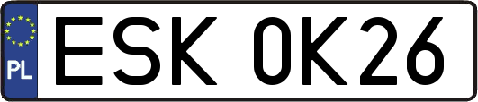 ESK0K26