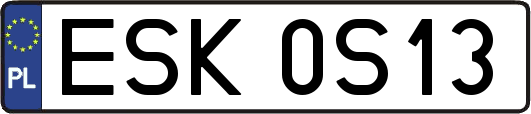 ESK0S13