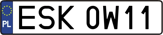 ESK0W11