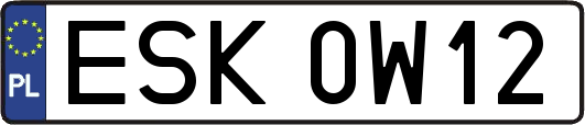 ESK0W12
