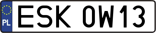 ESK0W13