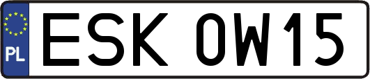 ESK0W15