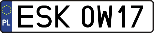 ESK0W17