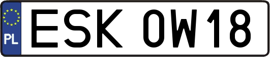 ESK0W18