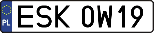 ESK0W19