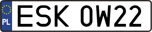 ESK0W22