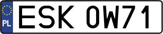 ESK0W71
