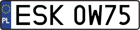 ESK0W75