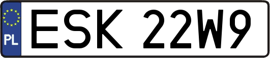 ESK22W9