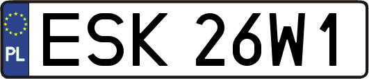 ESK26W1