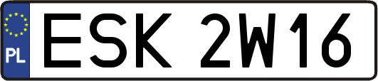 ESK2W16