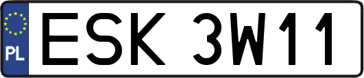 ESK3W11