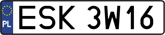 ESK3W16