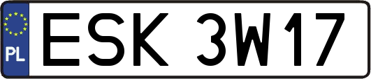 ESK3W17