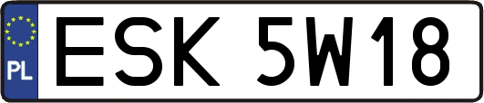 ESK5W18