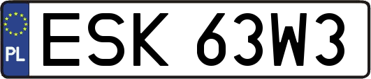 ESK63W3