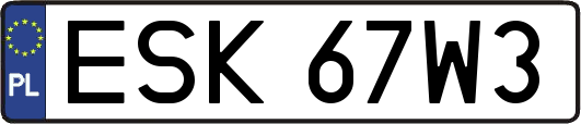 ESK67W3