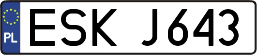 ESKJ643
