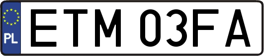 ETM03FA