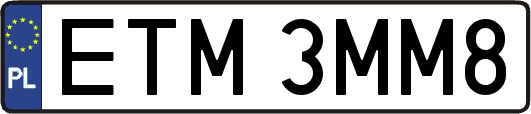 ETM3MM8