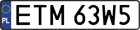 ETM63W5