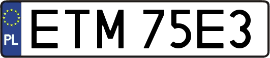 ETM75E3