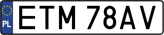 ETM78AV