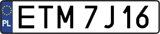 ETM7J16