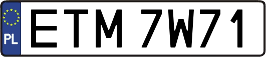 ETM7W71