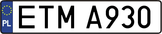 ETMA930