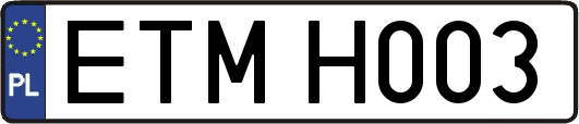 ETMH003
