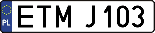 ETMJ103