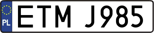 ETMJ985