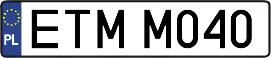 ETMM040