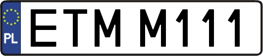 ETMM111