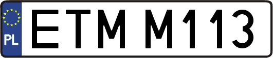 ETMM113