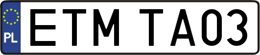 ETMTA03