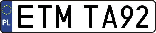 ETMTA92