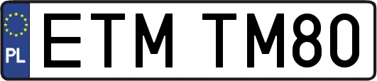 ETMTM80