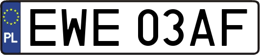 EWE03AF