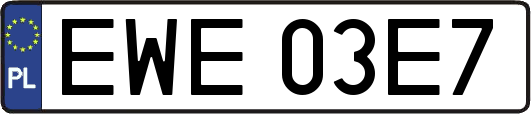 EWE03E7
