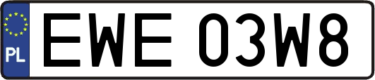 EWE03W8