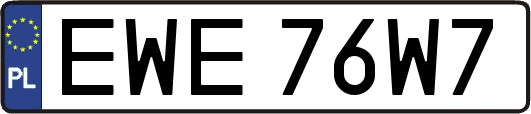 EWE76W7