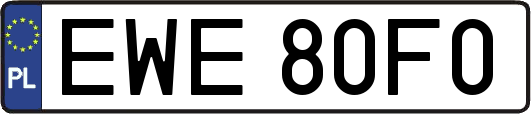 EWE80F0