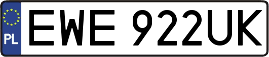 EWE922UK