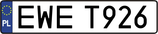 EWET926