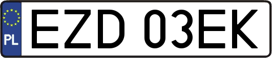 EZD03EK