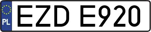 EZDE920